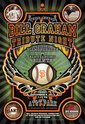 The Third Annual Bill Graham Tribute at the SF Giants