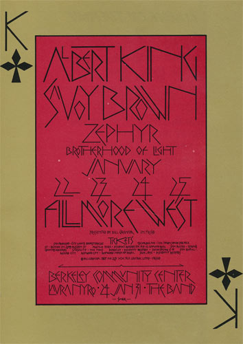 The Fillmore West  January 23, 1970